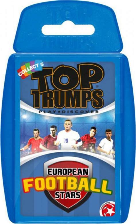 Winning Moves Top Trumps Euro Football Stars