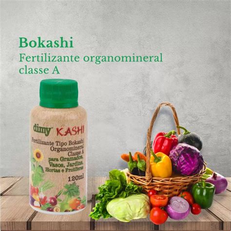 Fertilizante Bokashi Organomineral Classe A 120ml Dimy Pestshop