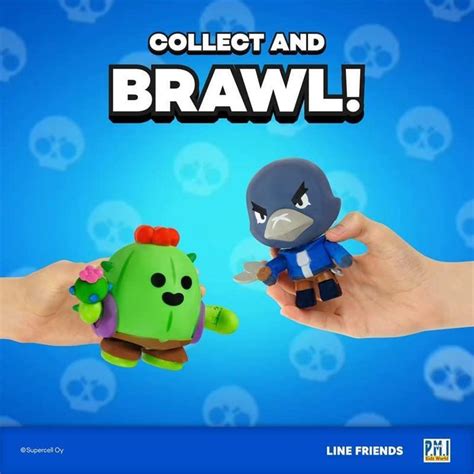 Brawl Stars Legendary Brawler Crow Line Friends Ubuy India