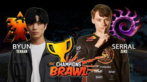 Starcraft 2 Byun Vs Serral Champions Brawl Youtube