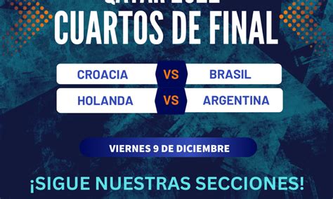 Inician Los Partidos De Cuartos De Final En Qatar 2022 Ivital