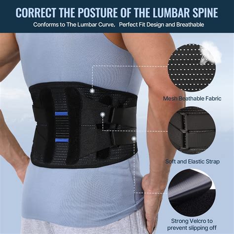 Buy Fit Geno Back Brace For Men And Women Lower Back Instant Back Pain