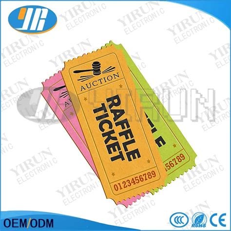 180g Redemption Ticket For Arcade Game Machine Printing Roll Arcade