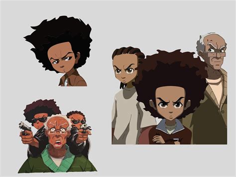 Boondocks Svg Riley Freeman Svg Anime Svg The Boondocks Digital Cut