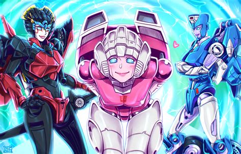 Tflegends Female Autobots By K Tack On Deviantart