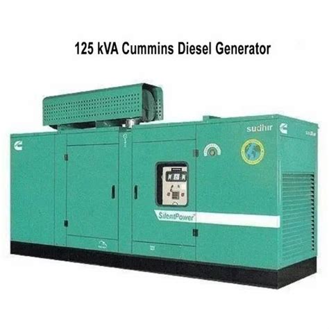 125 Kva Cummins Diesel Generator At ₹ 930000piece In Patna Id