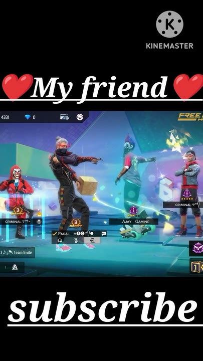 Free Fire 🔥 Emote Dance In Lobby ️ My Squad Lobby Danceshortsfreefire