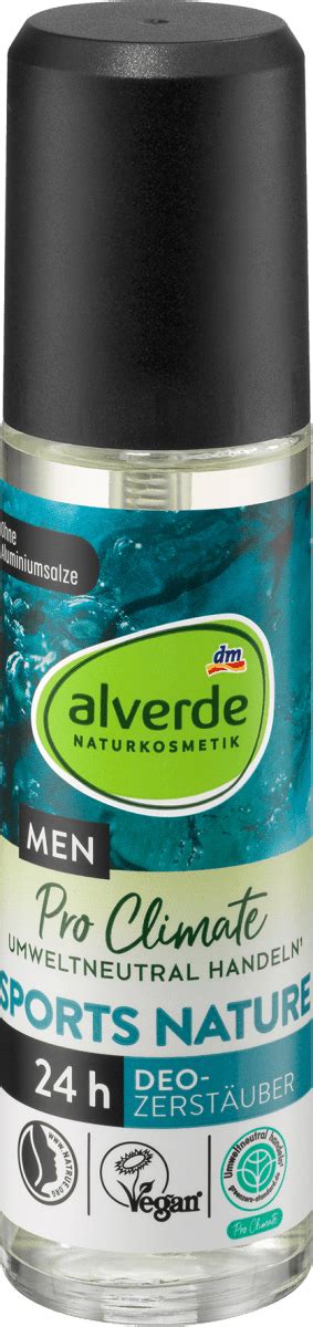 Alverde Naturkosmetik Men Men Deo Sprej Sports Nature Ml Uvek