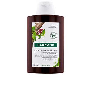 Shampoo Anticaduta BIO CHININA E STELLA ALPINA Klorane Anticaduta