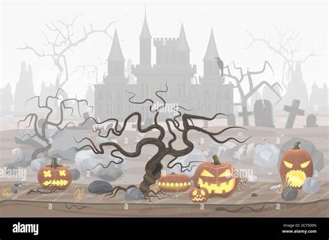 Illustration Vectorielle Des Lanternes De Citrouille Pour Halloween Et