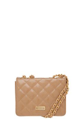 Bolsa Santa Lolla Verniz Nude Compre Agora Dafiti Brasil