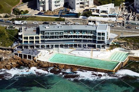 Aerial Photography Bondi Baths And Bondi Icebergs Club Airview Online