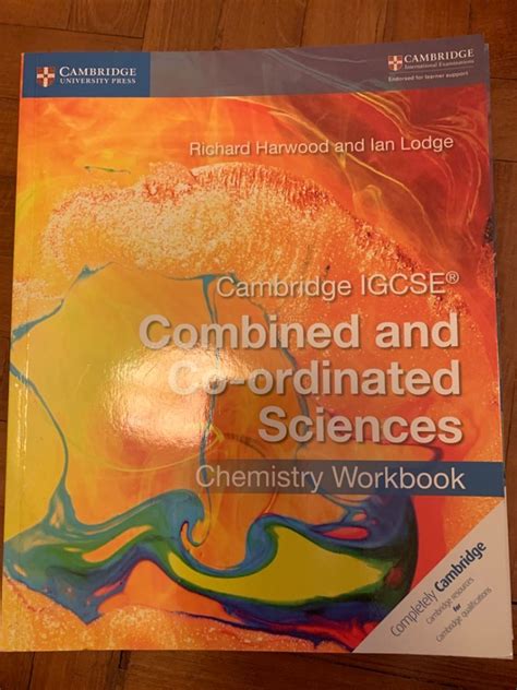 Igcse Cambridge Coordinated Science Chemistry Workbook Hobbies And Toys