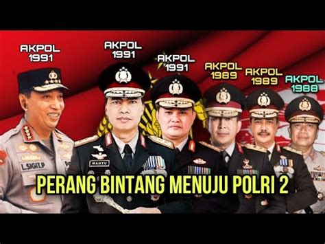 Daftar Jenderal Bintang 3 Yang Berpeluang Menjadi Wakapolri Untuk