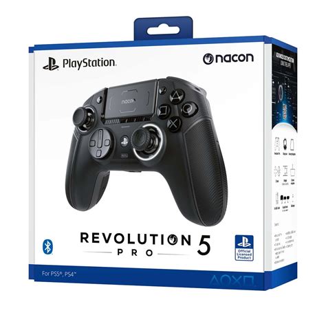 CONTROL NACON REVOLUTION 5 PRO Negro Para PS5 PS4 PC Para Un Juego