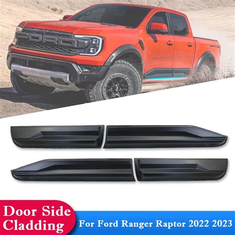 Moldura De Puerta Lateral Para Coche Ford Ranger Raptor Accesorio De