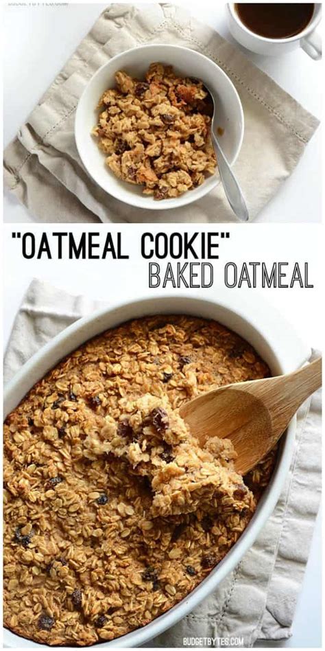 Oatmeal Cookie Baked Oatmeal Recipe Budget Bytes