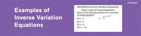 What Is An Inverse Variation In Maths Learn At Noon