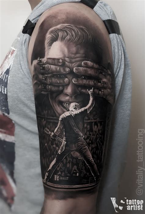 Metallica james hetfield tattoo – Artofit