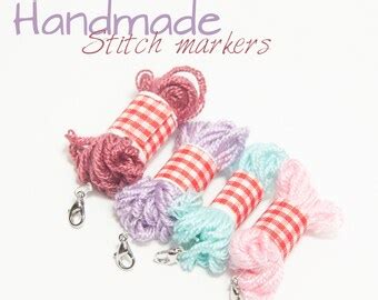 Crochet Stitch Markers Handmade Removable By Theordinarydiary