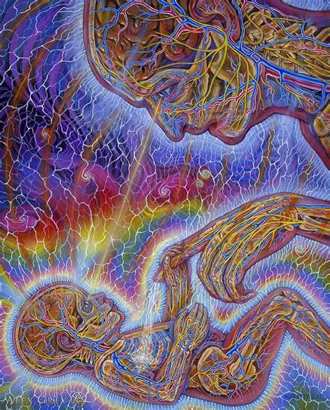 Alex Grey Connection Alex Grey Paintings Alex Grey Sacred Geometry Art