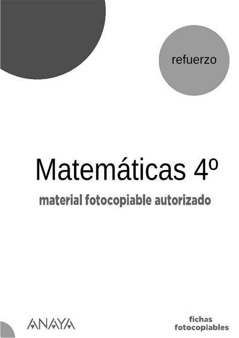 Pdf Cuserscarlosdesktopcosas De Sexto~evaluacion Inicial · © Grupo Anaya S A Material