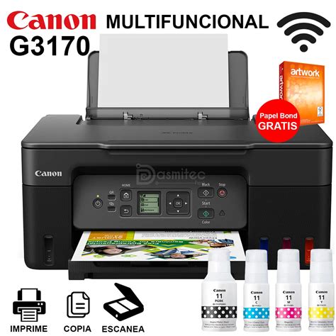 Impresora Canon Pixma G Multifuncional Wifi Dasmitec Pe