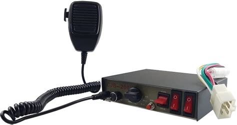 Cjb Police Siren Watt Tones Emergency Warning Siren Pa System Kit