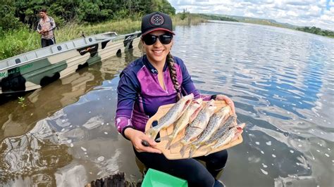 Desmontamos Acampamento Pescamos E Fizemos Peixe Frito Na Beira Do Rio