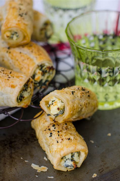 Feta Ricotta Spinach Rolls With Video Lisa S Lemony Kitchen