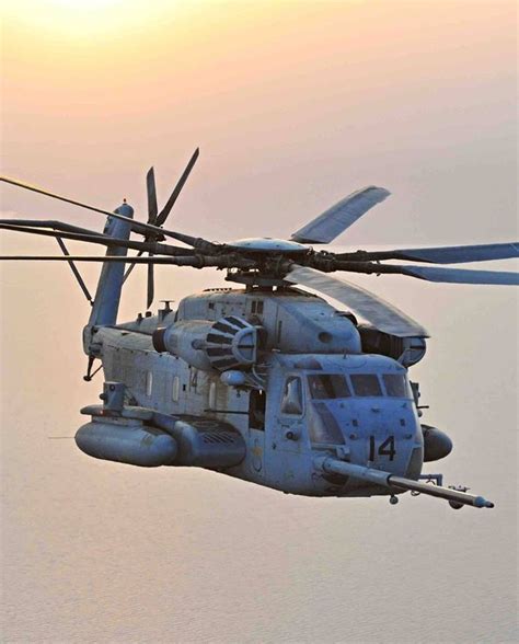 The Super Stallion Sikorsky S Ch E Heavy Lift Helicopter Prepares To