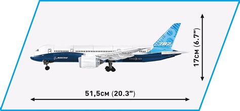 Cobi Boeing Dreamliner Passenger Jet Cobi Planes Buildcobi