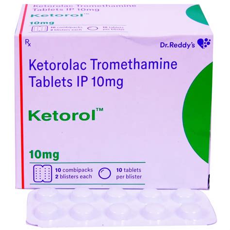 Ketorolac Tromethamine Tablets Ip 10 Mg At Rs 85stripe Toradol In