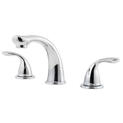 Pfister Pfirst Handle Mid Arc Deck Mount Roman Tub Faucet Trim Kit In