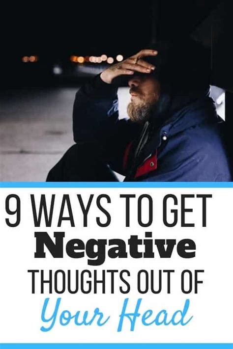 How To Get Negative Thoughts Out Of Your Head Techniques Self