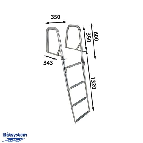 Escalera De Ba O Ancha Telesc Pica Pelda Os Inoxmat