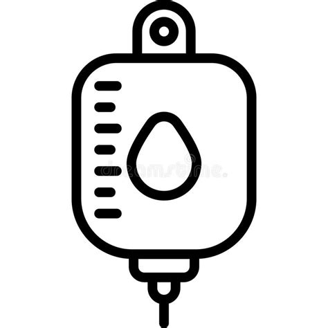 Iv Drip Healthcare Medical Vector Graphic Illustration Icon Stock