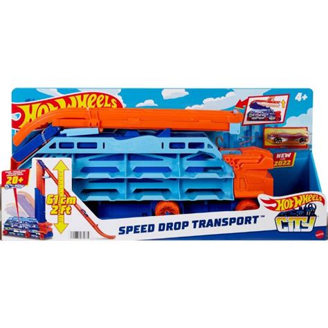 Hot Wheels Speed Drop Transporter Hot Wheels Lastbil HDY Shop Eurotoys Se