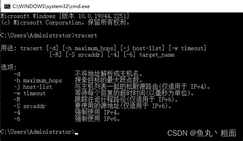 路由跟踪命令 Tracert 命令详解路由跟踪tracert Csdn博客