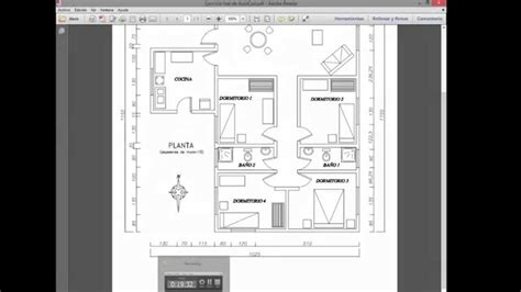 Como Hacer El Plano De Una Casa En Autocad Youtube