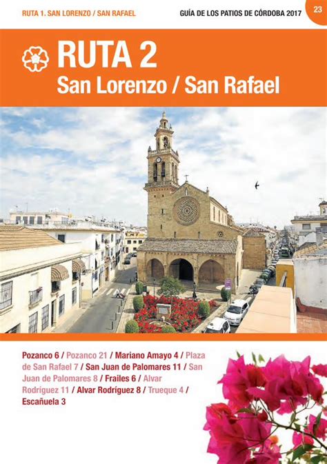 PDF RUTA 1 SAN LORENZO SAN RAFAEL GUÍA DE LOS PATIOS DE