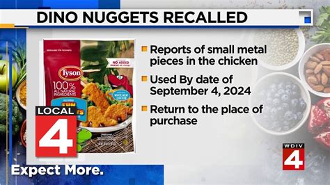 Tyson Dino Shaped Fun Nuggets Recalled After Reports Of Metal Pieces