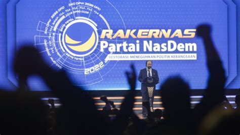 Nasdem Mau Deklarasi Koalisi Perubahan 10 November PD Masih Pikir Pikir