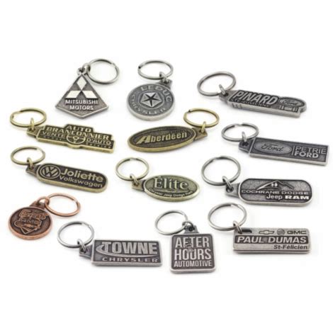 Custom Metal Key Tags - Custom Key Tags - Dealership Marketing - Products