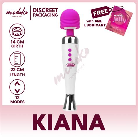 Midoko Rechargeable Speed Super AV Vibrator For Girls Fairy Wand Sex Toys For Woman Shopee