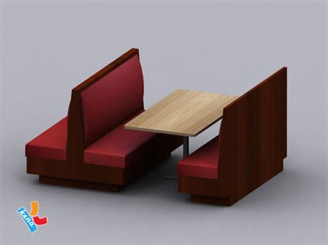 3d Model Restaurant Sofa