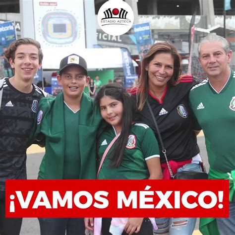 Estadio Azteca On Twitter Estamos Con Ustedes Miseleccionmx Vamos