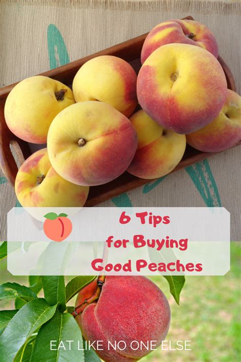 6 Tips On How To Buy Good Peaches Eat Like No One Else