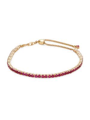 Adriana Orsini Loveall 18K Goldplated Brass Cubic Zirconia Synthetic