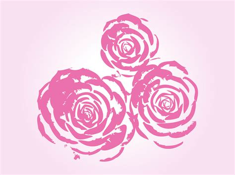 Pink Roses Vector Art & Graphics | freevector.com